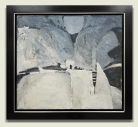 Andrzej Kurzawski / W górach Macedonii / 1979r/122x132cm