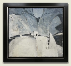 Andrzej Kurzawski / W górach Macedonii / 1979r/122x132cm