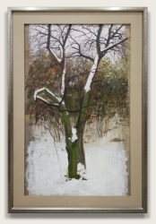 Andrzej Okińczyc // Śliwa / 1999 / 147 x 100 cm