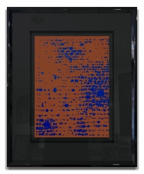 Jan Tarasin / Znaki / serigrafia, sygnowana / 62 x 50cm