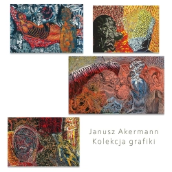 Janusz Akermann // Kolekcja grafiki/ linoryt