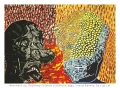 Akermann 2. Rozmowy Polaków o polityce, 1991, linoryt barwny, wym. 92 x 62 cm.jpg