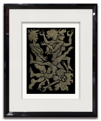 Jan Dobkowski / Karnawał w Rio / inkografia ed. lim. / 49 x 41 cm