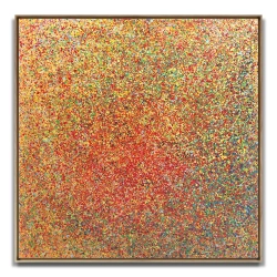 Janusz Akermann / Kropy / 2019 / 150 x 150 cm