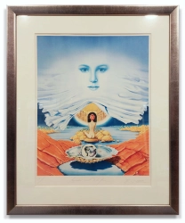 Wojciech Siudmak / Apparition irreel de la Muse / litografia / 