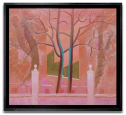 Paweł Taranczewski / Pejzaż miejski 1992 / ol. pl. / 90 x 100 cm