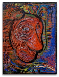 Janusz Akermann// On /1997 /ol/pl/127x95 cm
