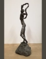 Mazurek_Wojownik_aluminium patynowane_granit_h-46cm(leftK).JPG